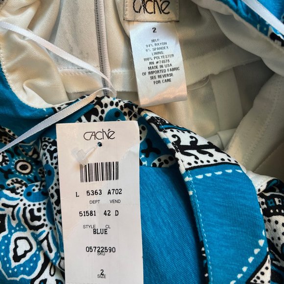 Cache Bodycon Halter Dress Sz 2 - NEW W/ TAGS - Picture 3 of 3